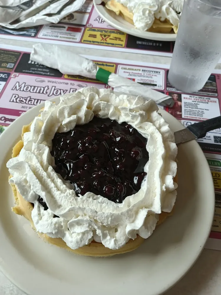 Belgian Waffle Blueberry Topping
